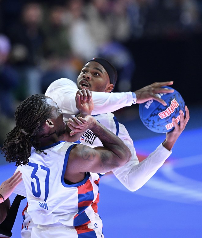NBA All-Star 2024 Ünlüler Maçı nefesleri kesti  - 18. Foto