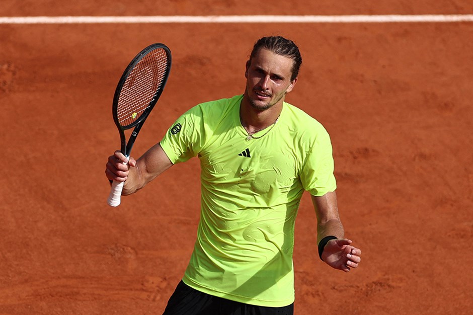 Fransa Açık'ta Zverev ve Boisson çeyrek finale yükseldi