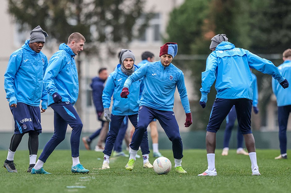 Trabzonspor, Sivasspor maçının taktiğini çalıştı