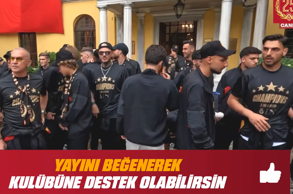 Galatasaray'da 25. şampiyonluk coşkuyla kutlandı  - 3. Foto