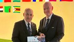 Mehmet Büyükekşi, FIFA Başkanı Infantino ile bir araya geldi