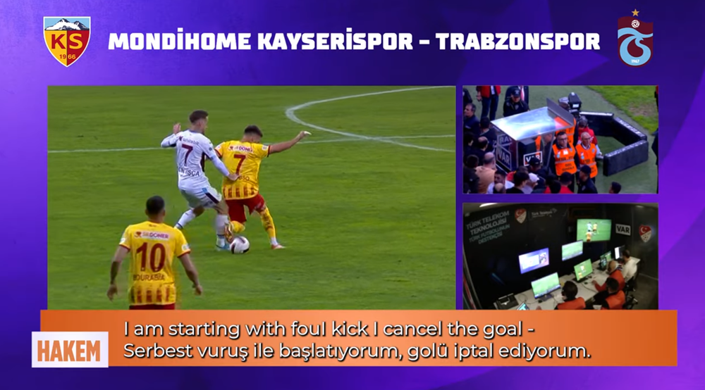 Kayserispor-Trabzonspor maçındaki VAR konuşmaları açıklandı  - 4. Foto