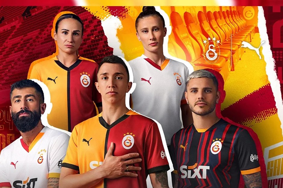 Galatasaray yeni sezon formalarını tanıttı