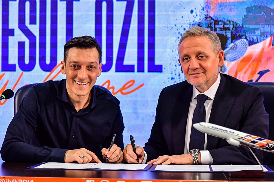 Başakşehir'den Mesut Özil'e teşekkür