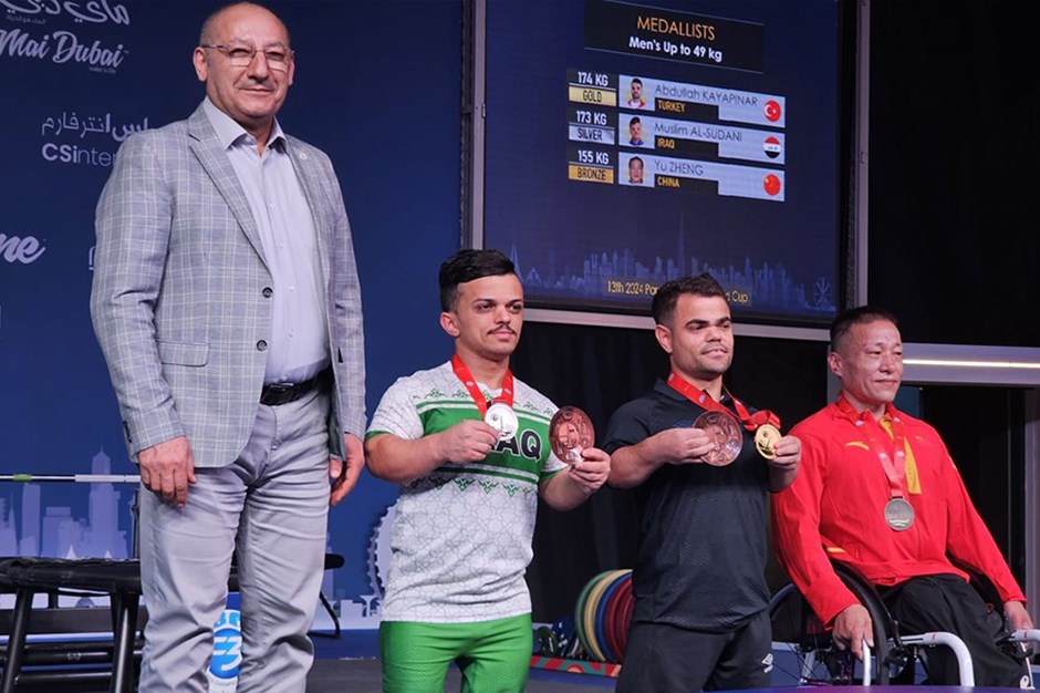 Milli sporcu Abdullah Kayapınar'dan Dünya Kupası'nda 2 altın