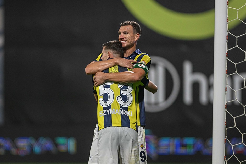 Edin Dzeko damgasını vurdu; Fenerbahçe ligde 10'da 10 yaptı