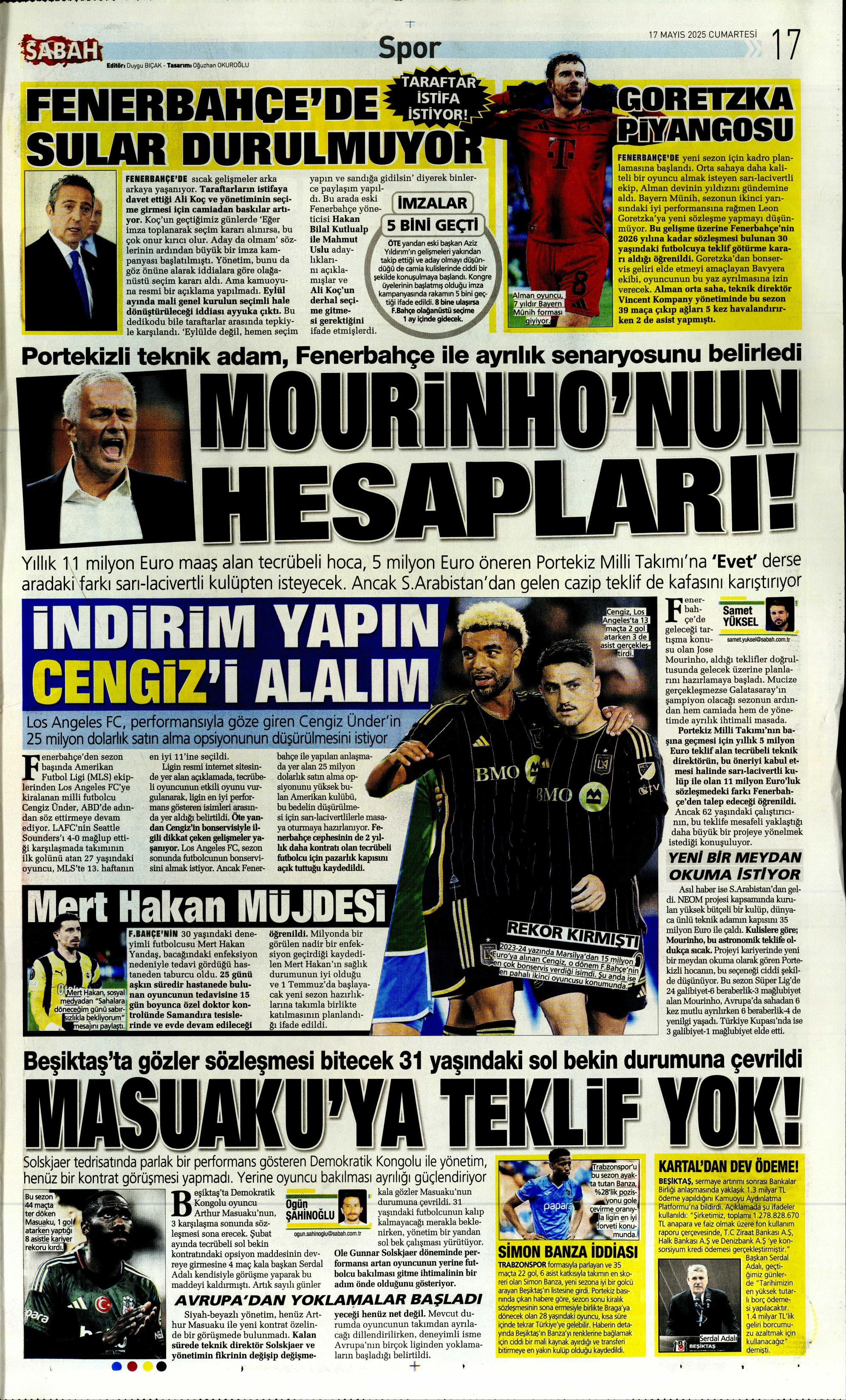 "Osimhen çılgınlığı" | Sporun manşetleri  - 29. Foto