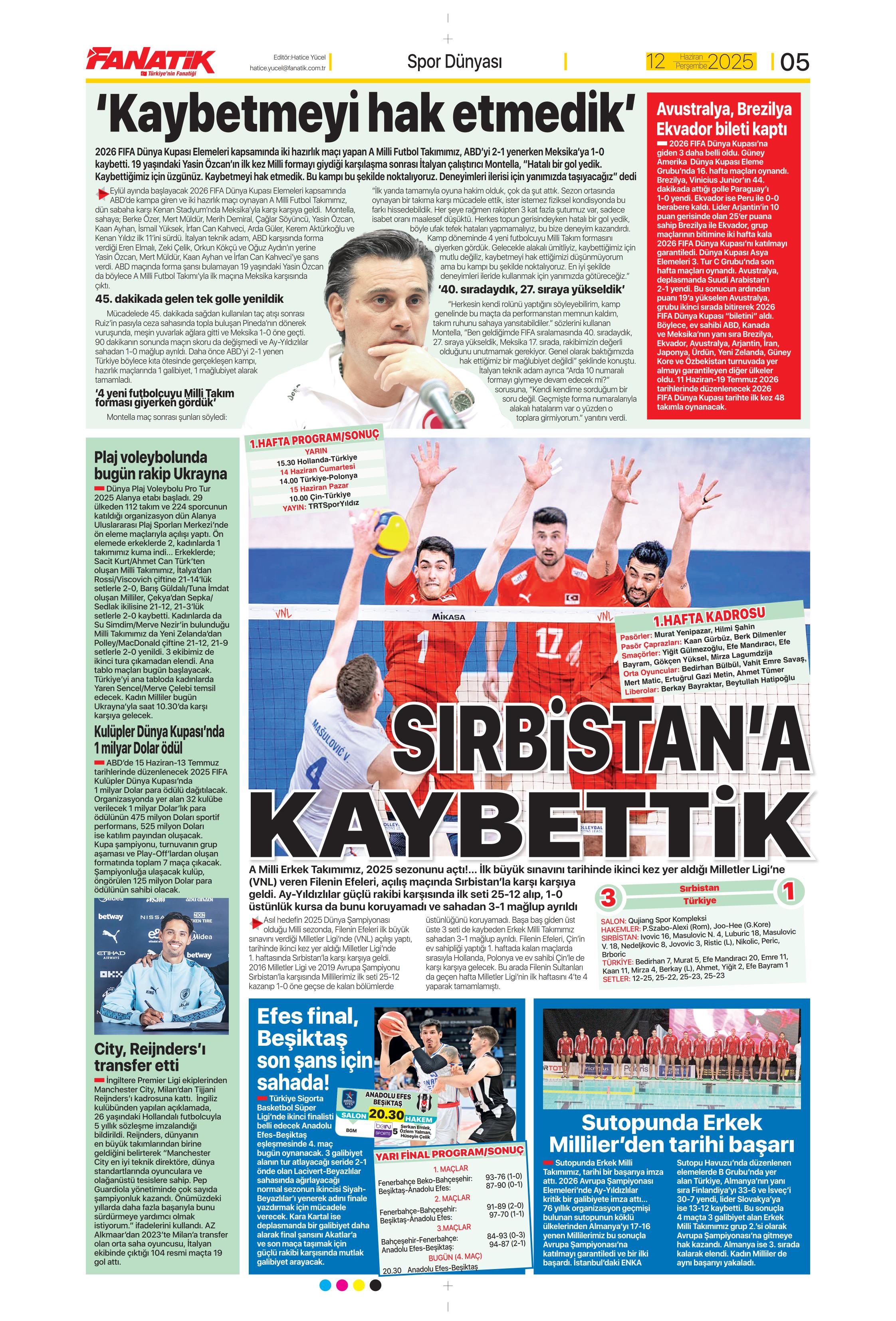 "Osimhen'in yerine En-Nesyri" | Sporun manşetleri (12 Haziran 2025)  - 7. Foto