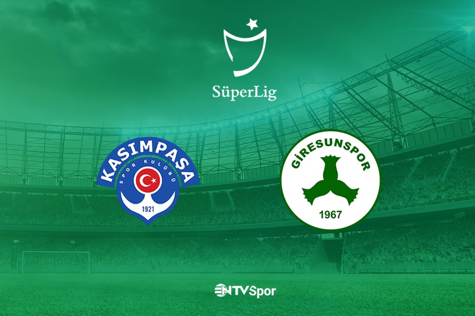 Kasımpaşa-Giresunspor (Canlı anlatım)