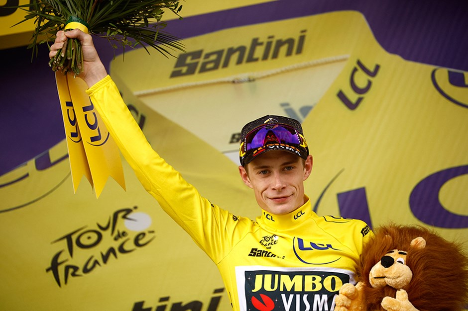 Tour De France'ın 16. etabını Jonas Vingegaard kazandı