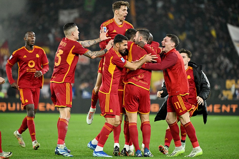 Roma, ikinci yarıda bulduğu gollerle kazandı