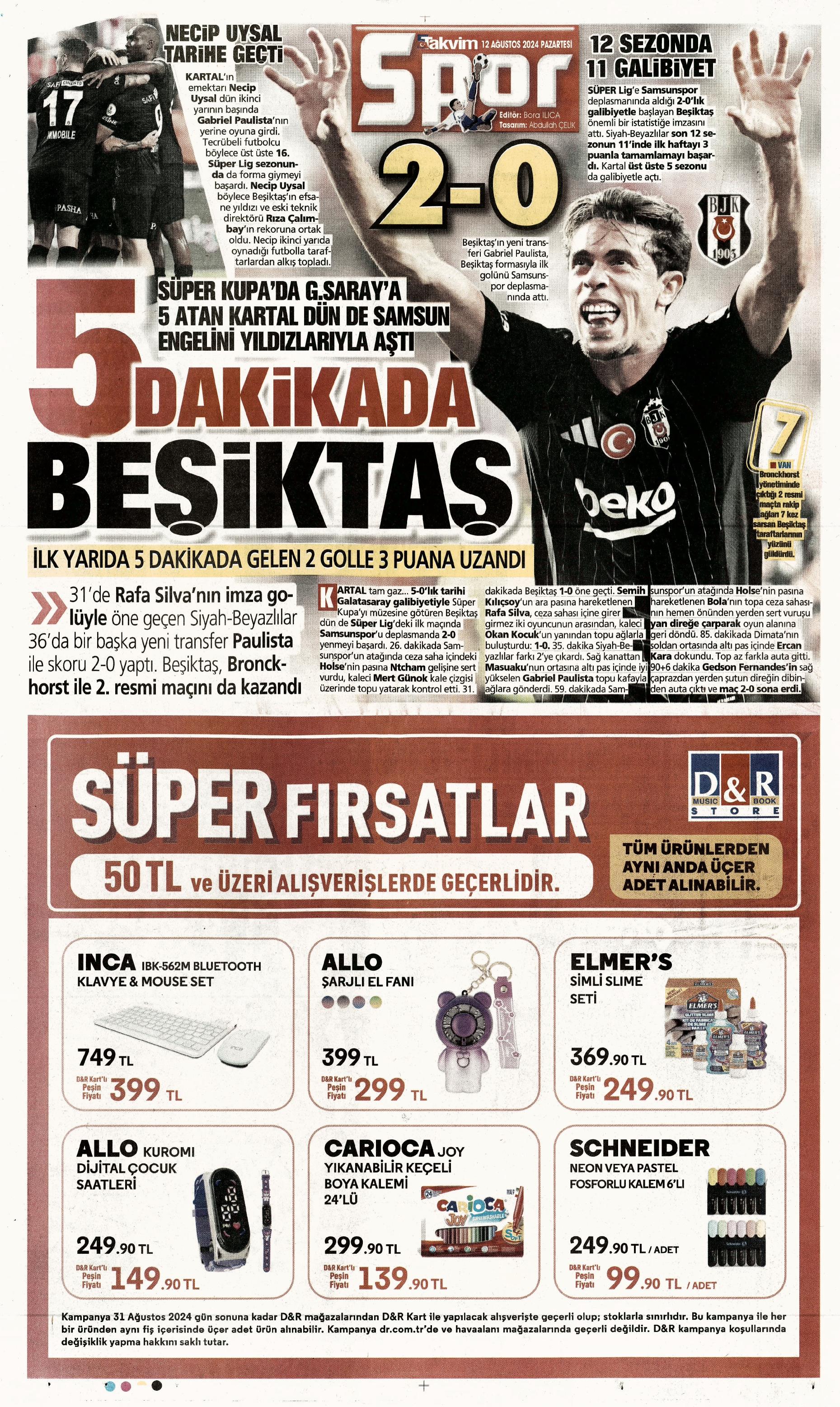 "Fenerbahçe'den 4 isim için İngiltere seferi" | Sporun manşetleri  - 38. Foto