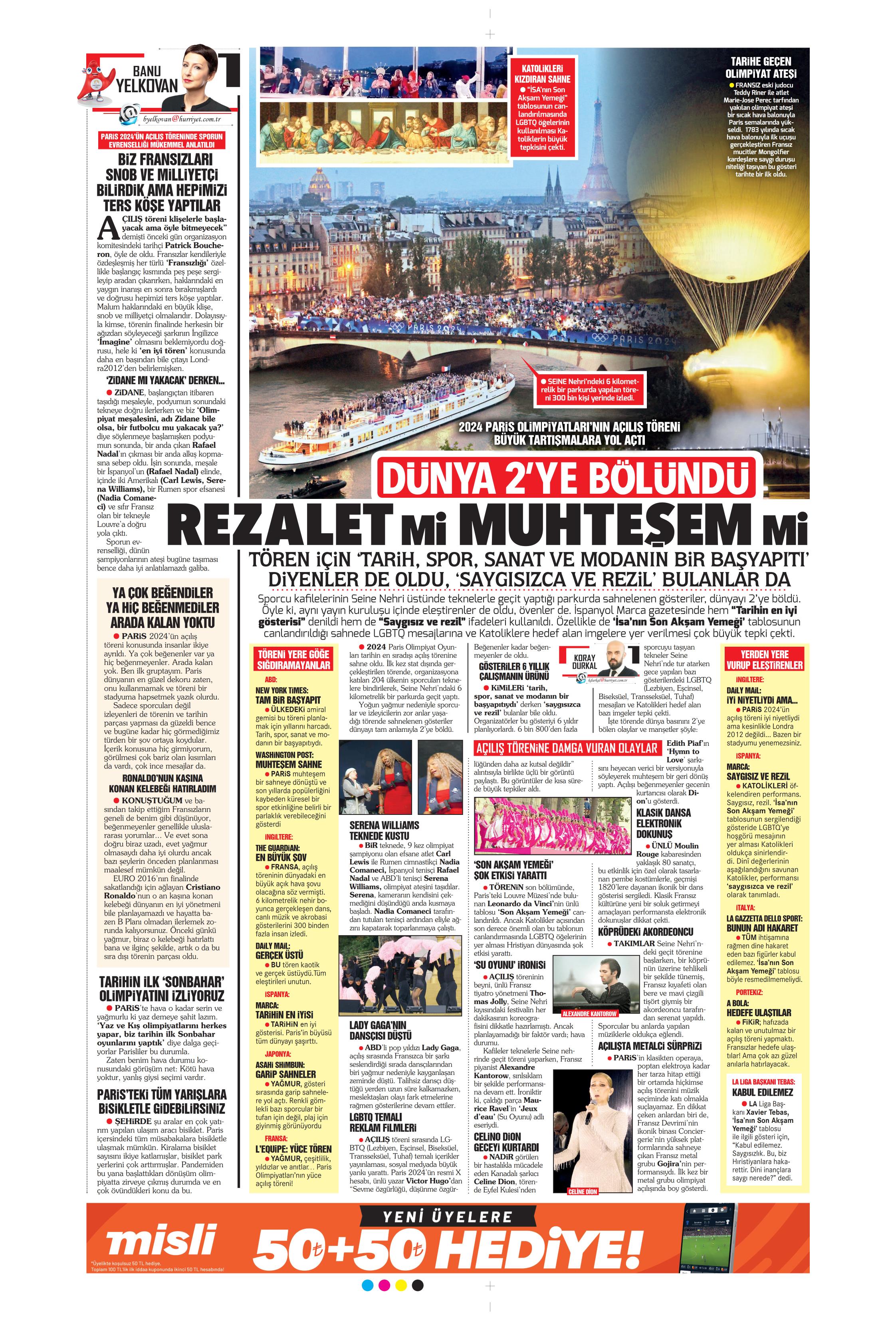 "Aslan'da rota Gravenberch" | Sporun Manşetleri (28 Temmuz 2024)  - 13. Foto