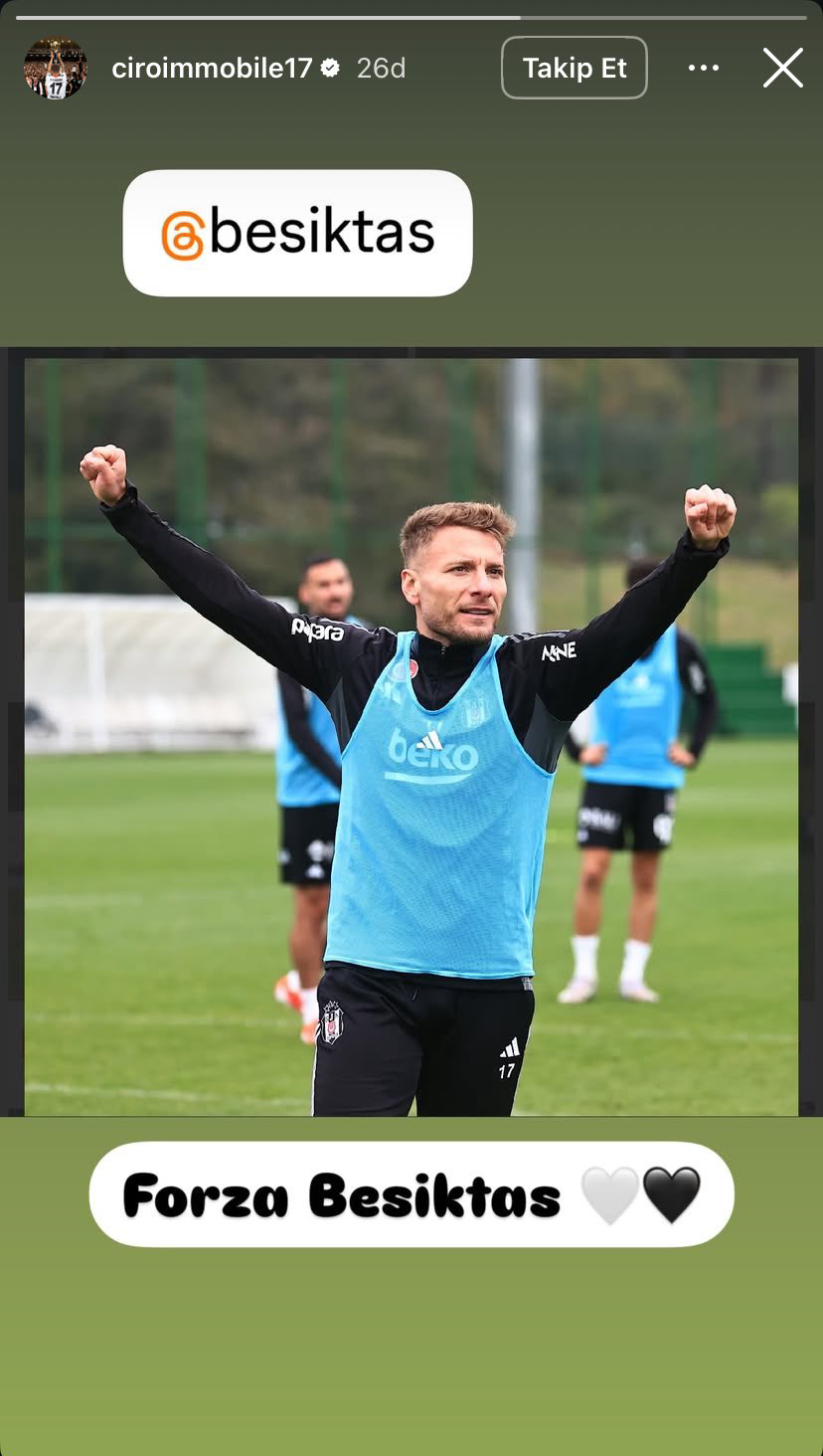 Ciro Immobile celebrating a goal