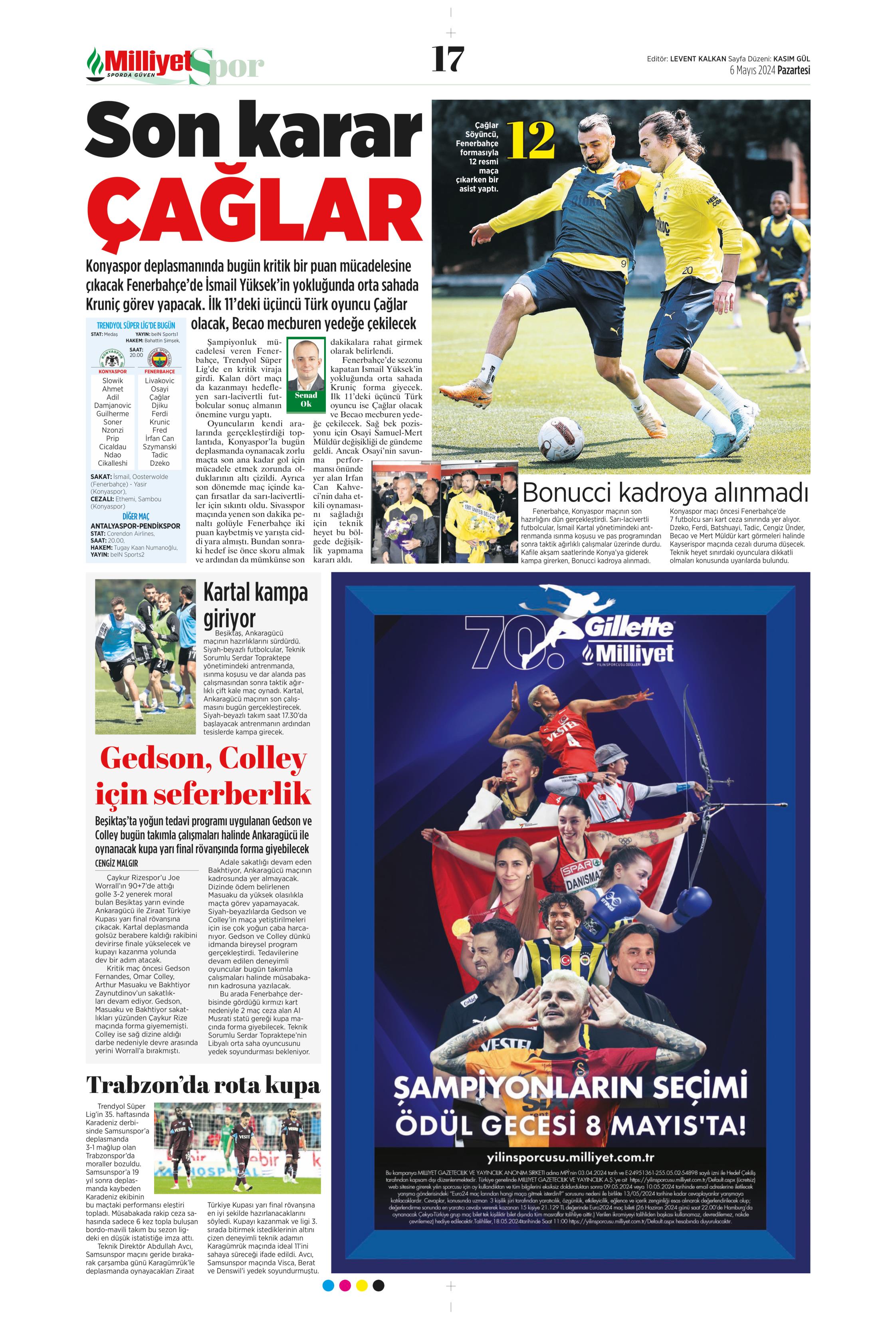 "İlk tercih Rafa Silva" | Sporun Manşetleri  - 47. Foto