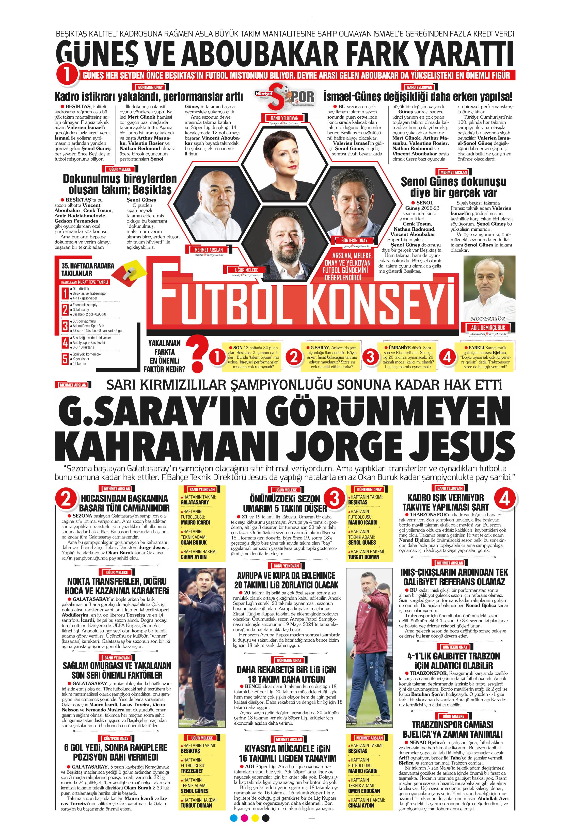 "Aslan'da taarruz başladı" | Sporun Manşetleri  - 14. Foto