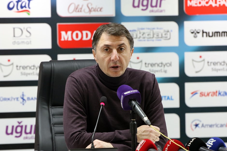 Şota Arveladze: Onlar güzel bir gol attı biz maçı kaybettik