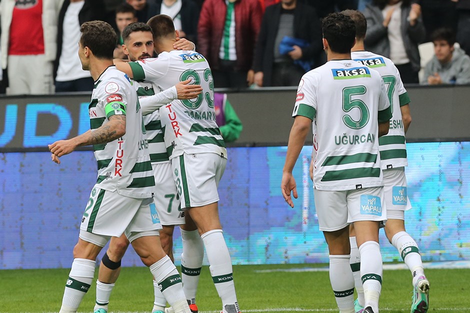 Konyaspor'dan 2024'ün ilk lig galibiyeti