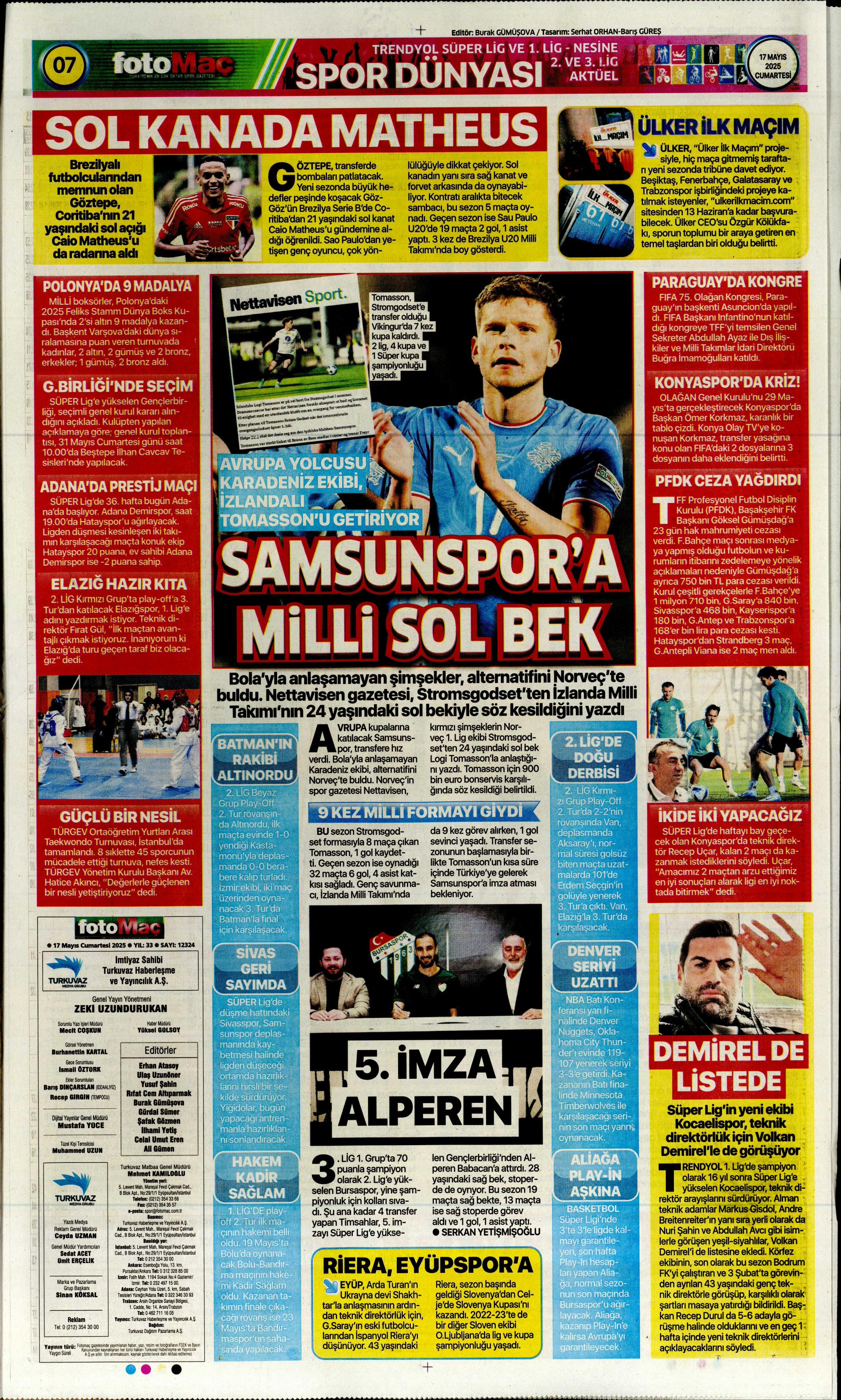 "Osimhen çılgınlığı" | Sporun manşetleri  - 17. Foto