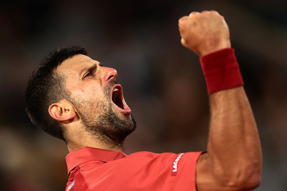 Novak Djokovic, Roland Garros'ta ikinci turda