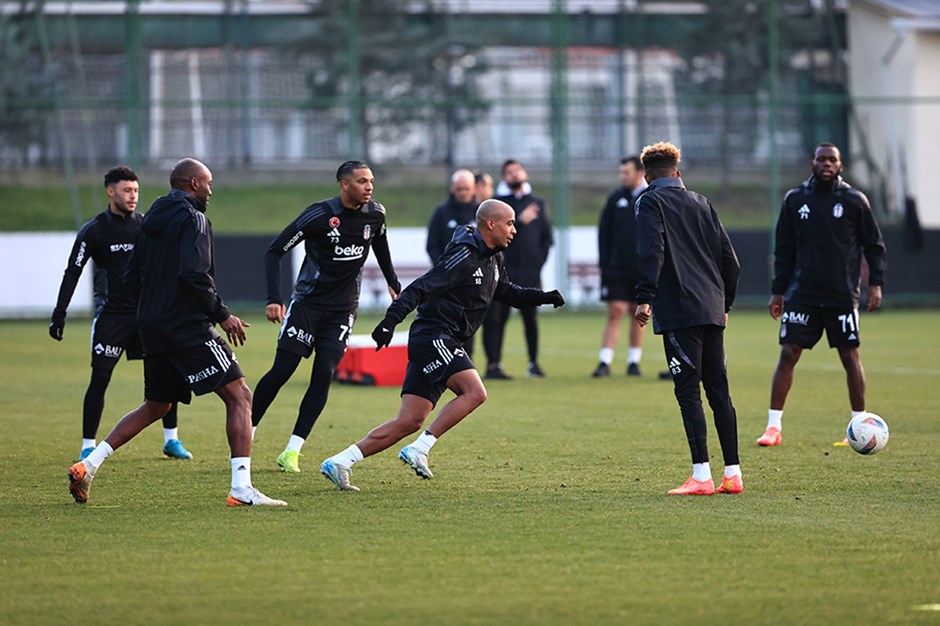 Beşiktaş, Alanyaspor maçı hazırlıklarını tamamladı