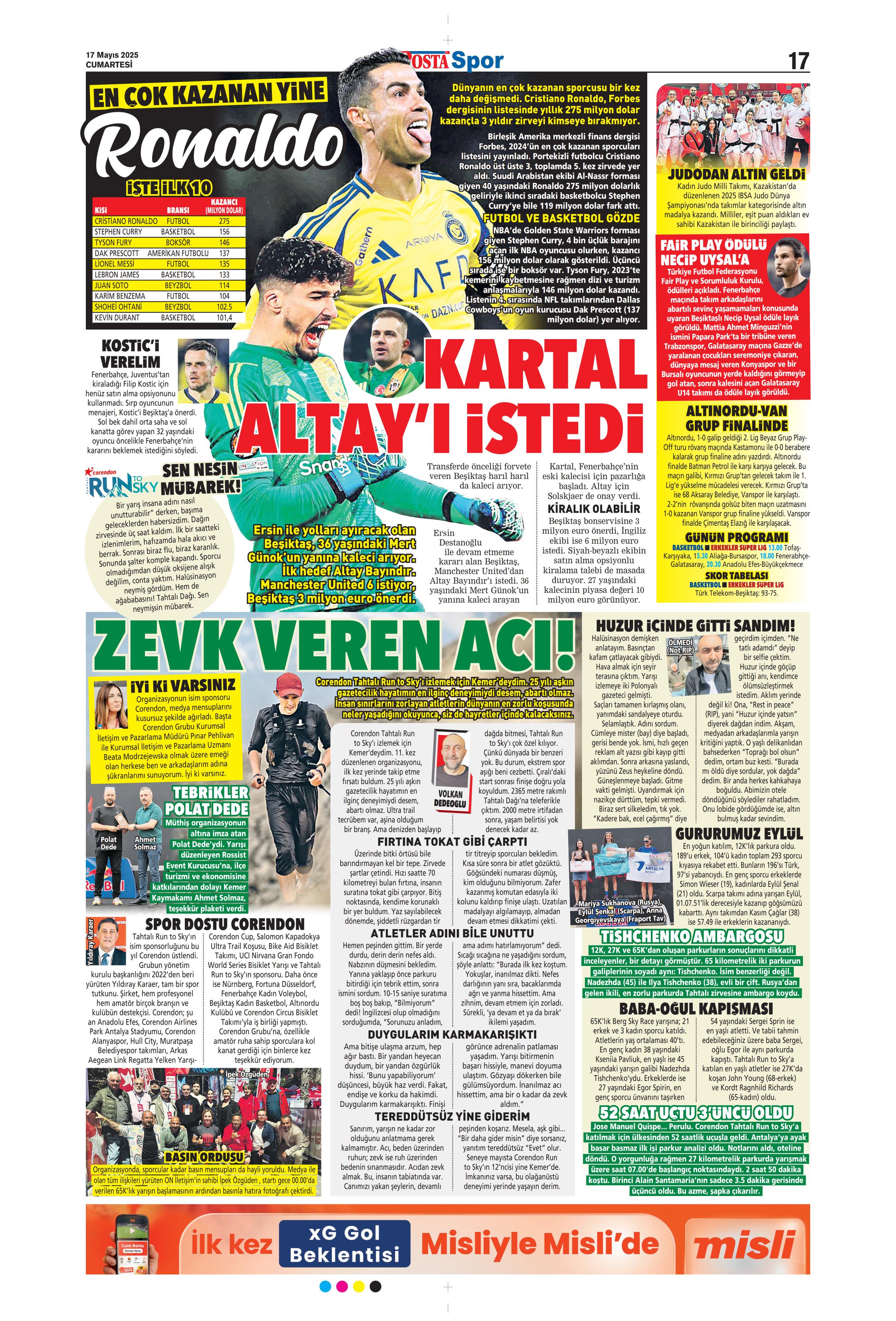 "Osimhen çılgınlığı" | Sporun manşetleri  - 25. Foto