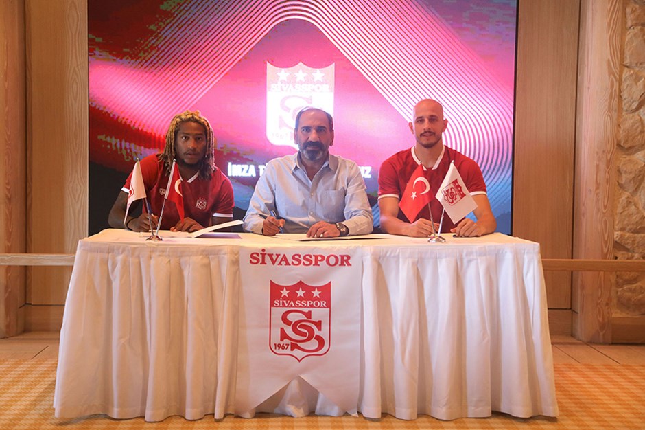 Sivasspor'da çifte transfer: Gerson Rodrigues ve Erhan Erentürk imzayı attı