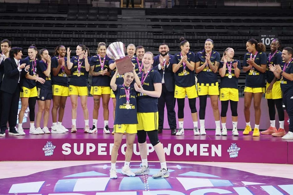 FIBA Kadınlar Süper Kupa'da şampiyon Fenerbahçe