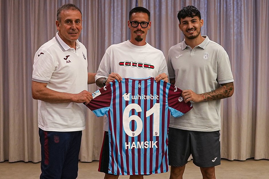 Trabzonspor’un eski futbolcusu Hamsik’ten ziyaret