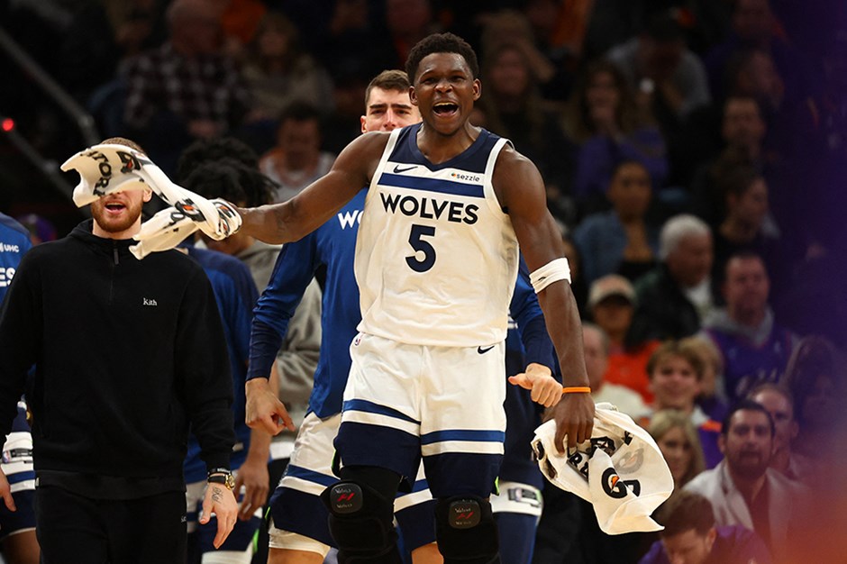 Timberwolves, Anthony Edwards'la seriyi 5 maça çıkardı