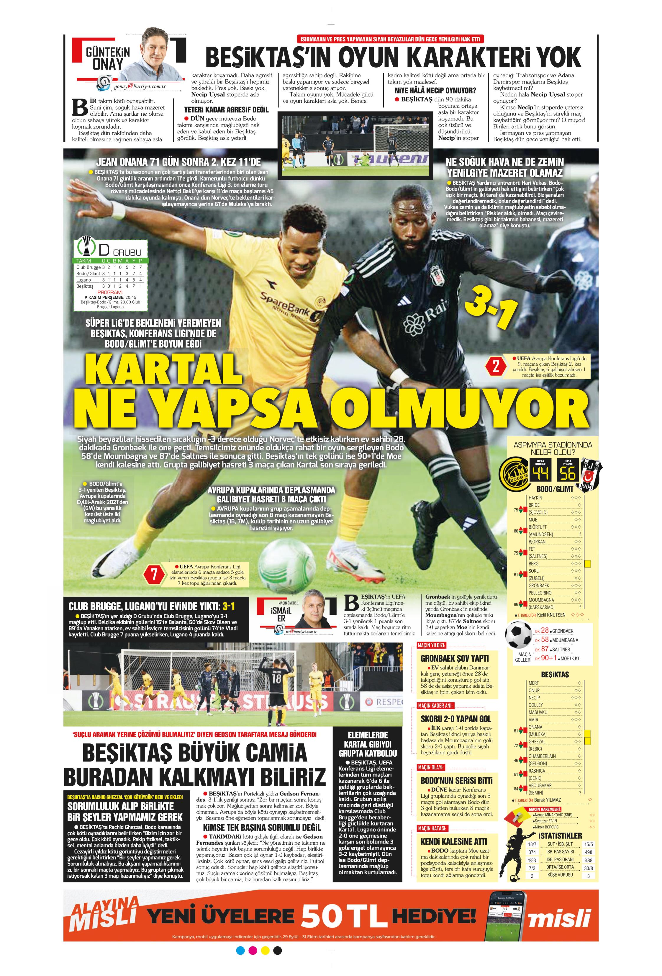 "Yüzyılın Fener'i" | Sporun manşetleri (27 Ekim 2023)  - 22. Foto