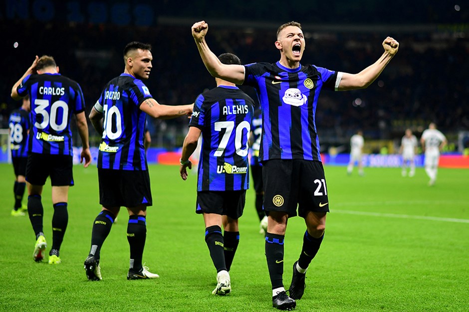 Inter, Serie A'da şampiyonluğa koşuyor: Fark çift hanelerde