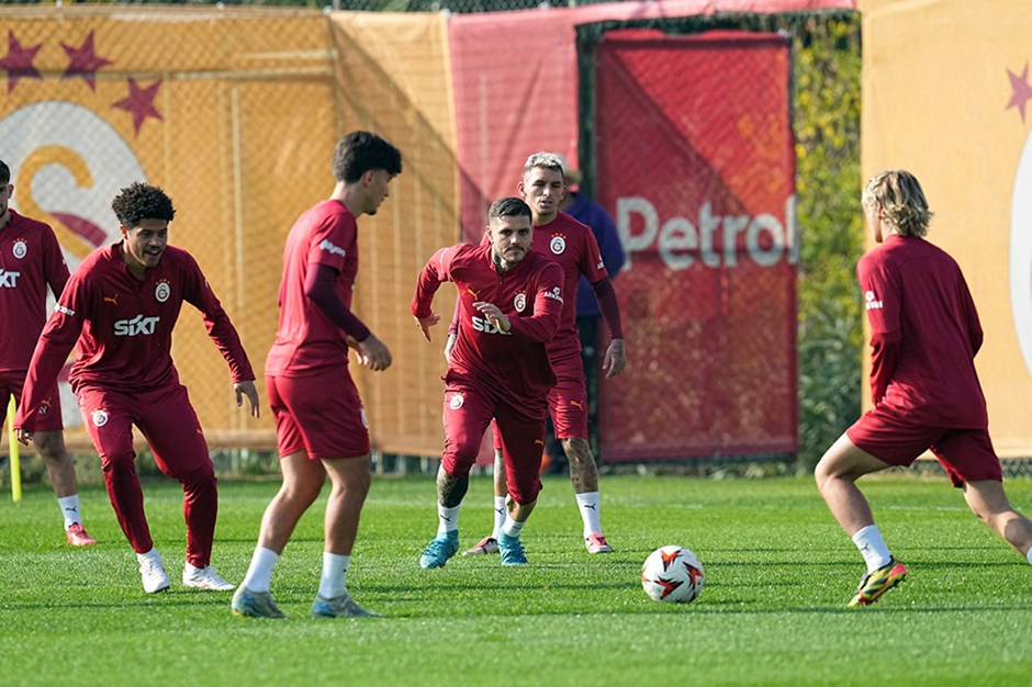 Galatasaray'da Tottenham maçı hazırlıkları devam etti