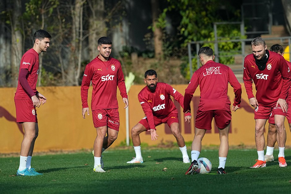 Galatasaray, Sivasspor maçının taktiğini çalıştı