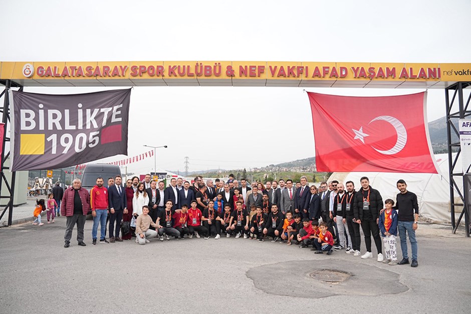 Galatasaray Başkanı Dursun Özbek, Kahramanmaraş'ta