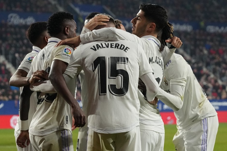 Real Madrid zirve takibini sürdürdü
