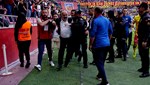 Kayserispor Başkanı Ali Çamlı maç sırasında sahaya indi