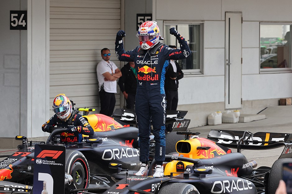 Japonya'da zafer Max Verstappen'in