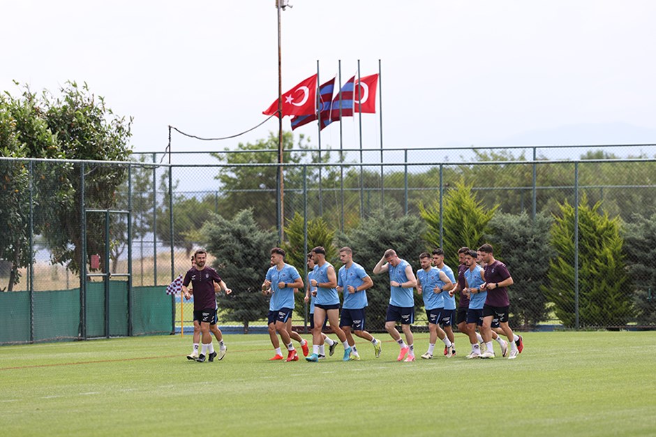 Trabzonspor'da yeni sezon hazırlıkları sürüyor