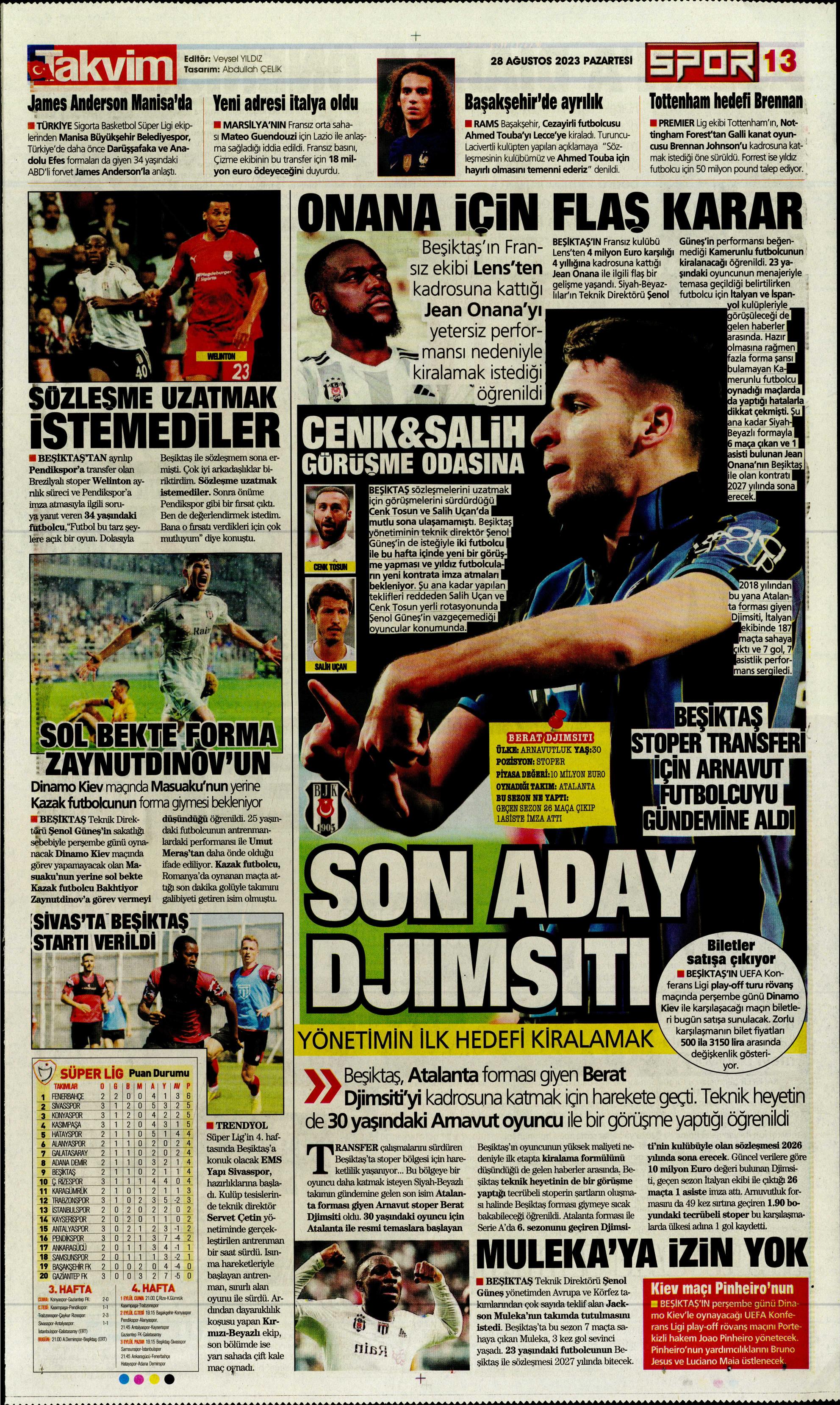 "Ramos'ta sona doğru" | Sporun Manşetleri  - 33. Foto