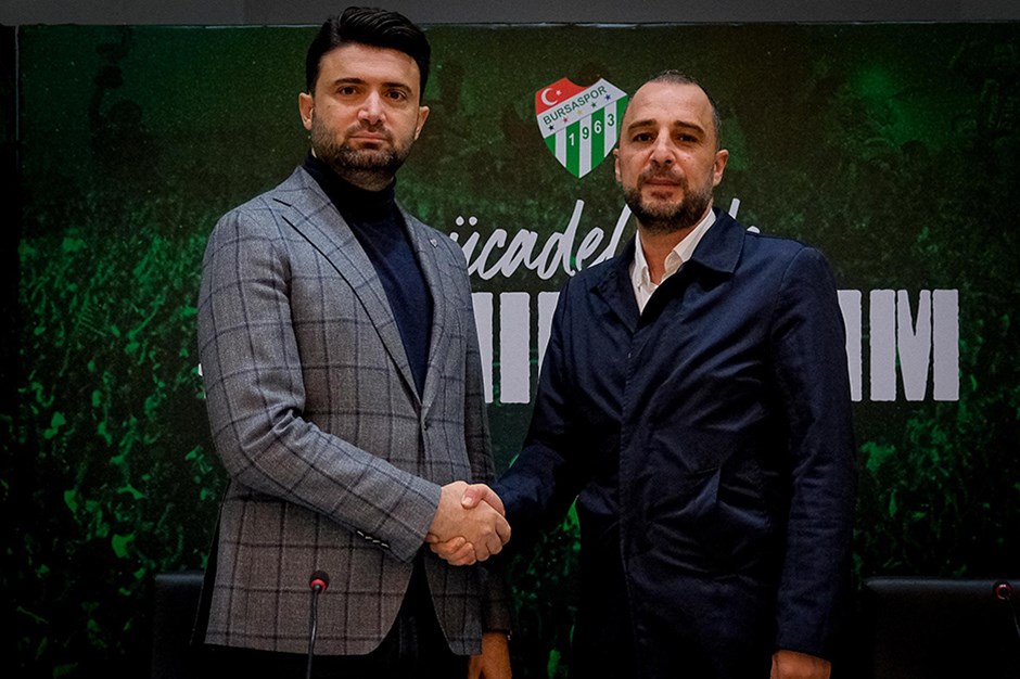 Bursaspor yeni teknik direktörünü resmen duyurdu