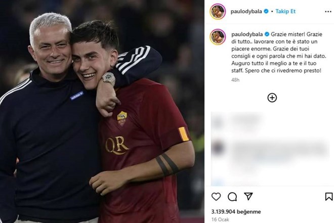 Is Dybala's​ Mourinho wish coming true? ​They announced⁤ Fenerbahçe - 6th Photo