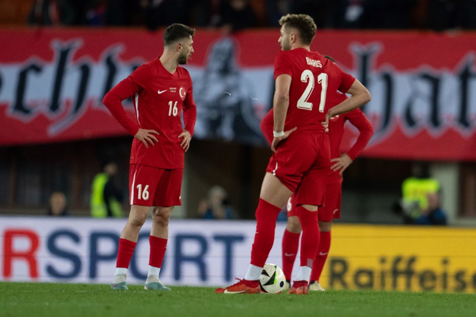 Avusturya'dan 6 gol yiyen A Milli Takım tarihinde bir ilki yaşadı
