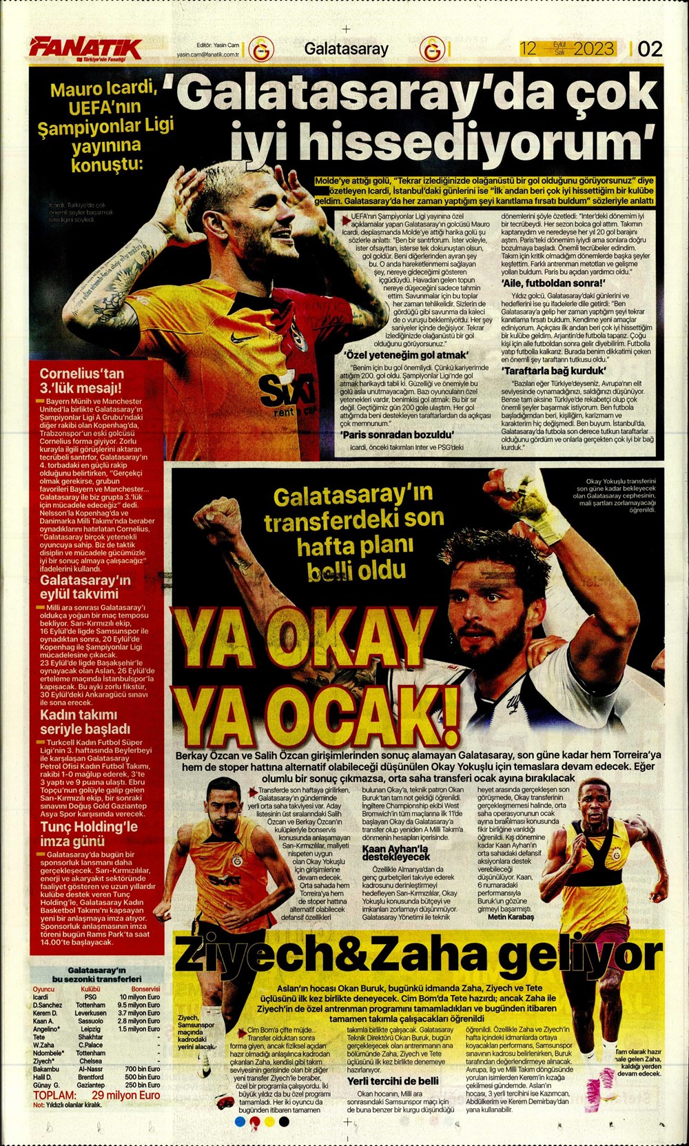 "Kartal'da Lingard sürprizi" | Sporun manşetleri (12 Eylül 2023)  - 5. Foto