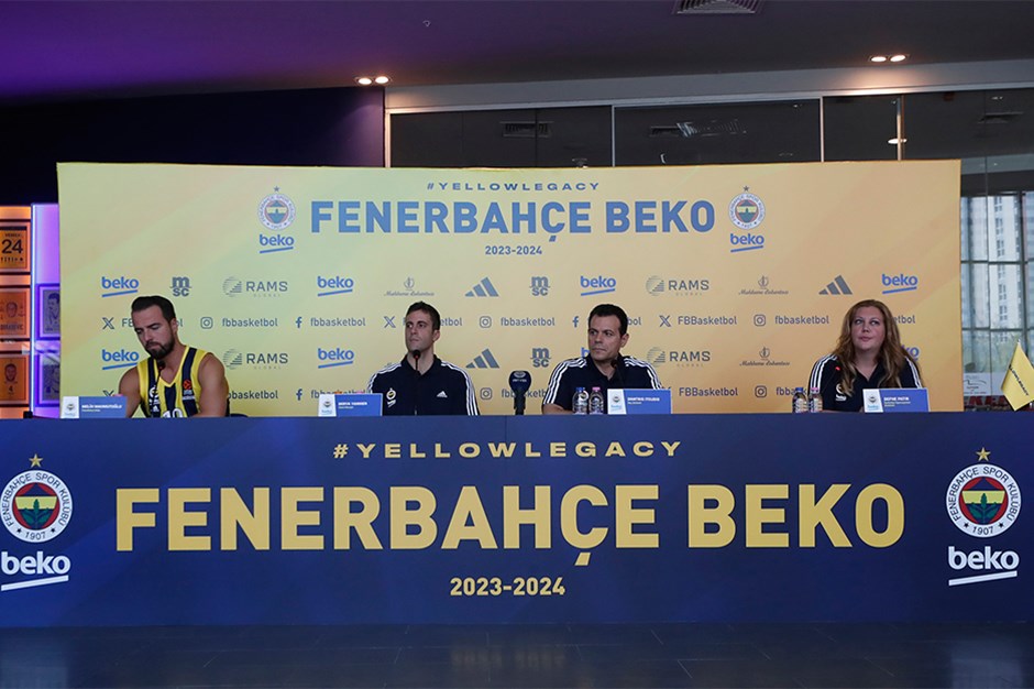 Fenerbahçe Beko'da Dimitris İtoudis ve Melih Mahmutoğlu'ndan yeni sezon mesajı