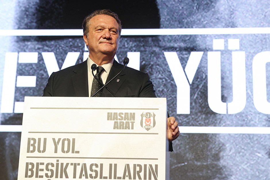Beşiktaş'ın yeni başkanı Hasan Arat