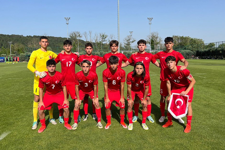 U16 Milli Takımı, 7 gollü maçta İsviçre'yi yendi