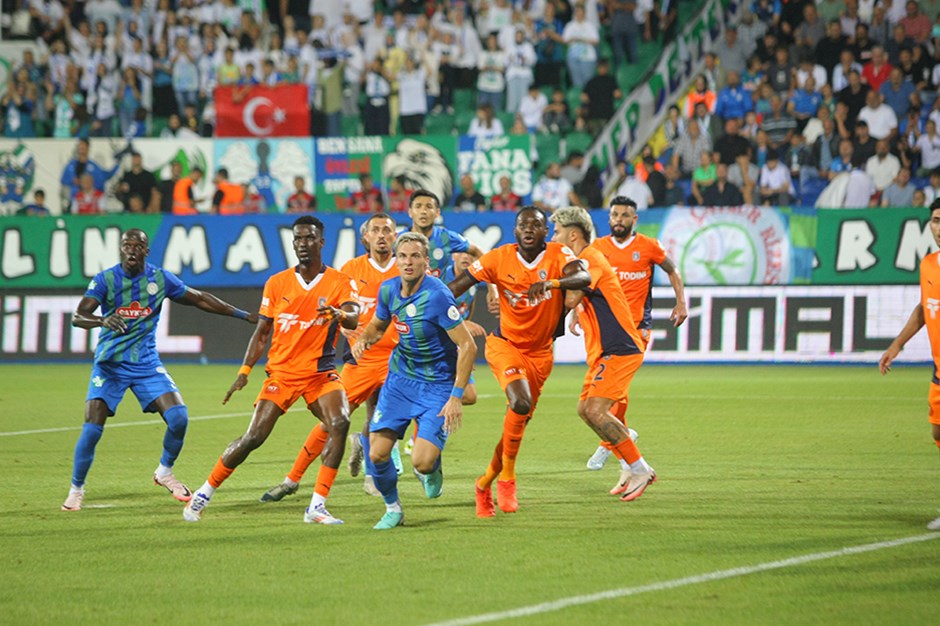 Çaykur Rizespor ile Başakşehir 1 puana razı oldu