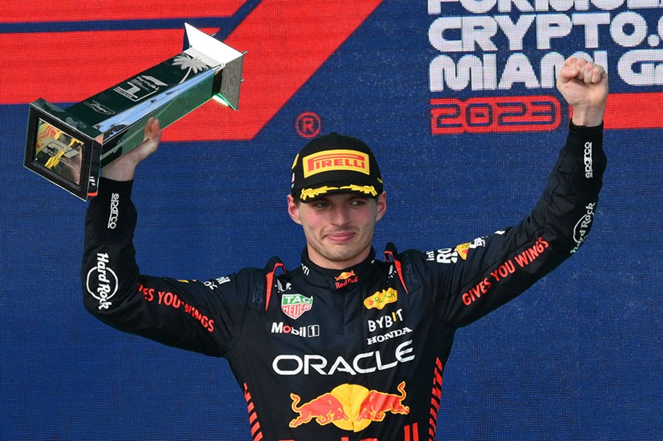 Las Vegas GP'de Max Verstappen'e özel tribün