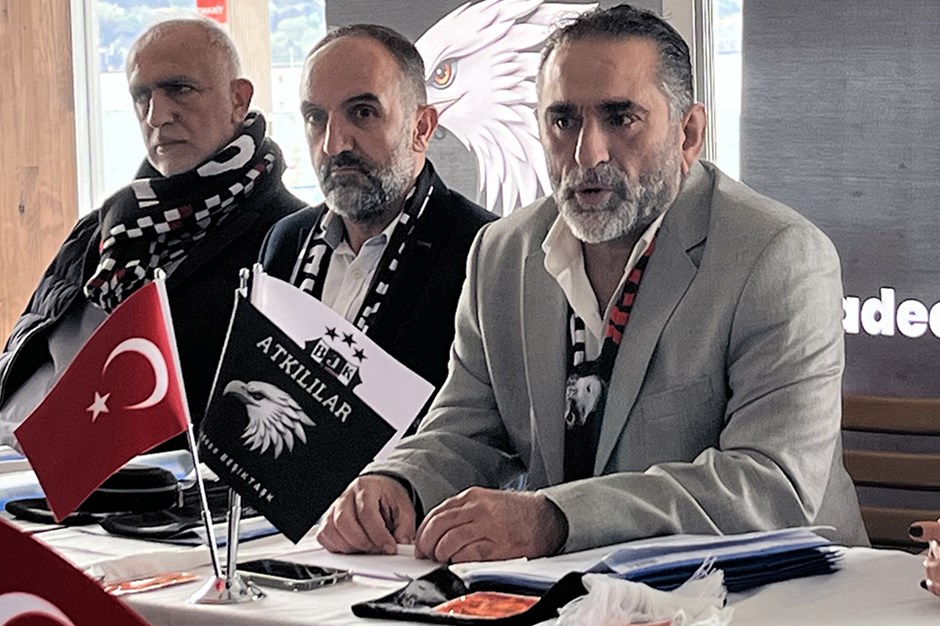 Beşiktaş'ta başkan adayı Gürkan Aksoy, yönetim kurulunu tanıttı